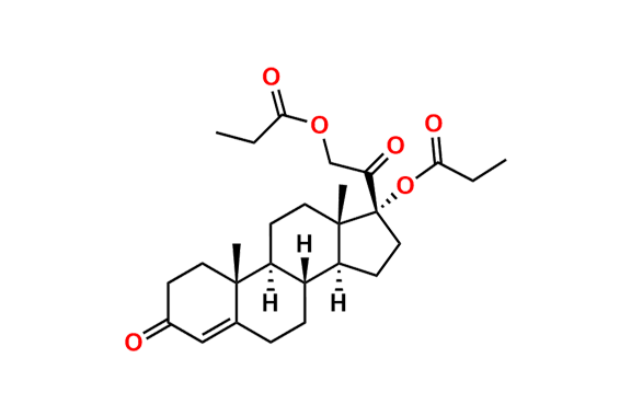 17,21-Bis(1-oxopropoxy)pregn-4-ene-3,20-dione