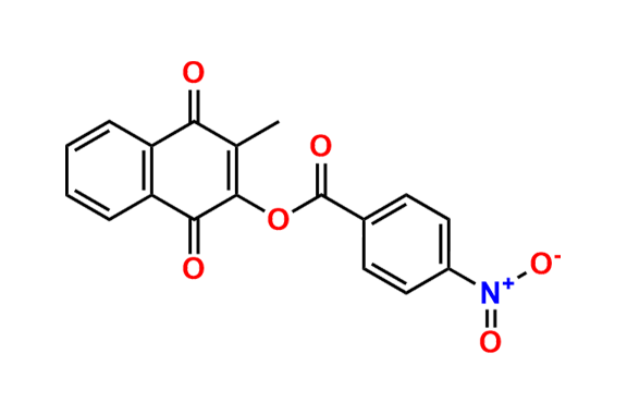 3-methyl-1,4-dioxo-1,4-dihydronaphthalen-2-yl 4-nitrobenzoate