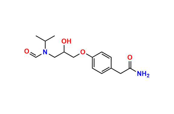 2-(4-(2-Hydroxy-3-(N-isopropylformamido)propoxy)phenyl)acetamide