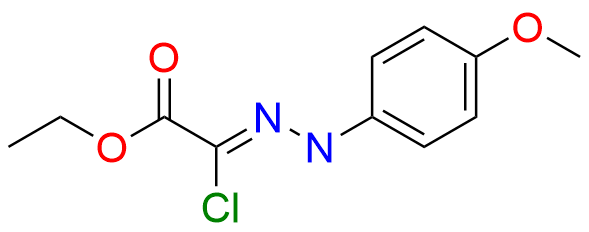 Apixaban Impurity-Ethyl (2E)-2-chloro-2-[2-(4-methoxyphenyl)hydrazinylidene]acetate