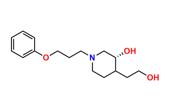 (3R)-4-(2-Hydroxyethyl)-1-(3-phenoxypropyl)piperidin-3-ol