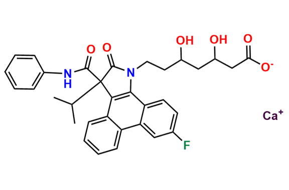 Atorvastatin Pyrrolidone Phenanthrene Calcium salt