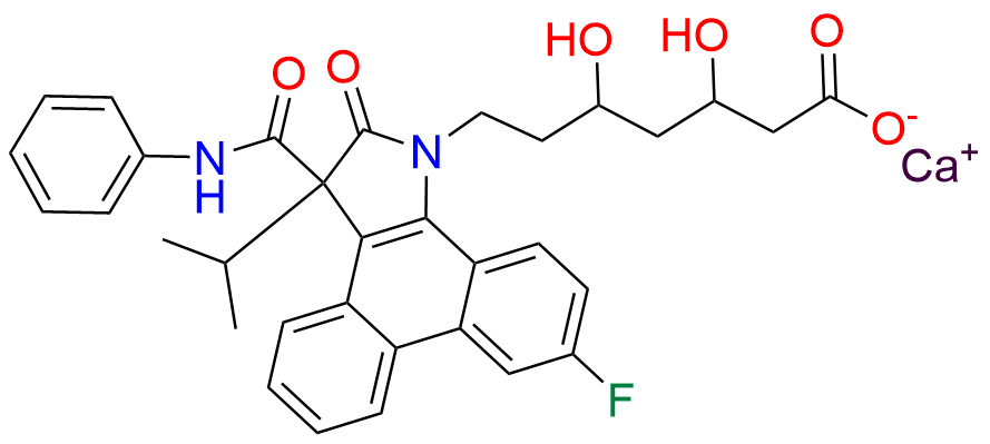 Atorvastatin Pyrrolidone Phenanthrene Calcium salt