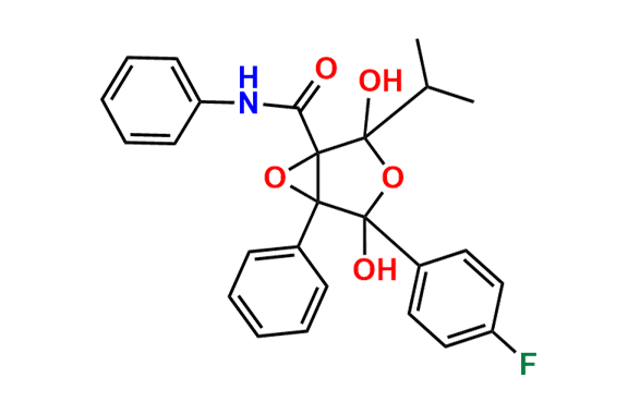 Atorvastatin Epoxy Tetrahydrofuran Analog