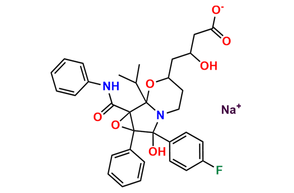 Atorvastatin Epoxy Pyrrolooxazin 6-Hydroxy Analog