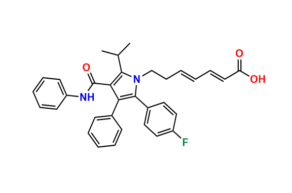 Atorvastatin 2,3,4,5-Dianhydro Acid
