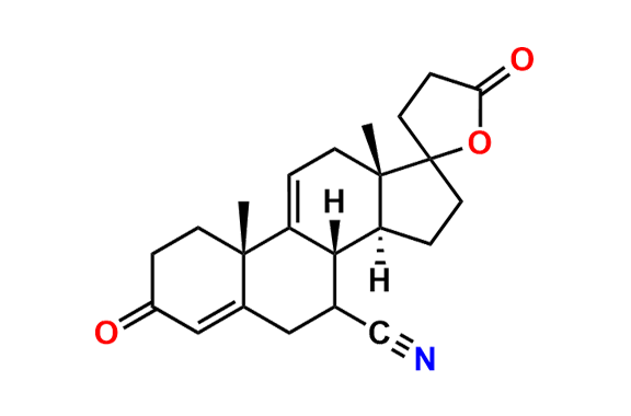 (17alpha)-7-Cyano-17-hydroxy-3-oxo-pregna-4,9(11)-diene-21-carboxylic acid gamma-Lactone