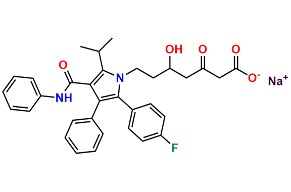 rac-3-Oxo Atorvastatin Sodium Salt