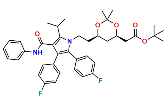 Difluoro Atorvastatin Acetonide tert-Butyl Ester