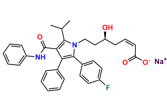 Atorvastatin 3-Deoxyhept-2Z-Enoic Acid