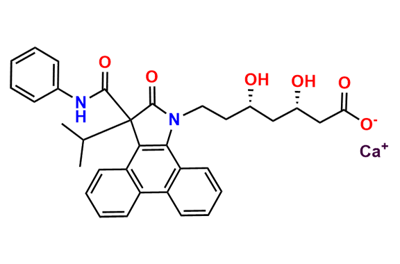 Atorvastatin Pyrrolidine Phenanthrene Calcium