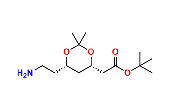 (4S,cis)-1,1-Dimethylethyl-6-aminoethyl-2,2-dimethyl-1,3-dioxane-4-acetate