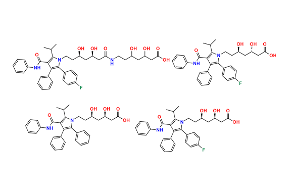 Mixture of (Diamino Atorvastatin, Des-Fluoro-Atorvastatin, Trans Atorvastatin, Atorvastatin)
