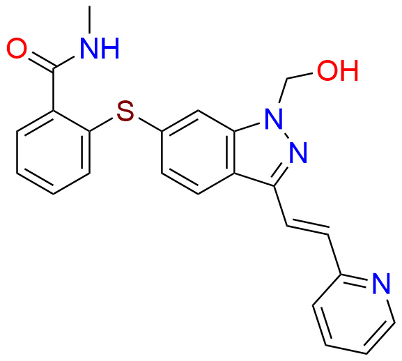 Axitinib N-Hydroxymethyl Impurity