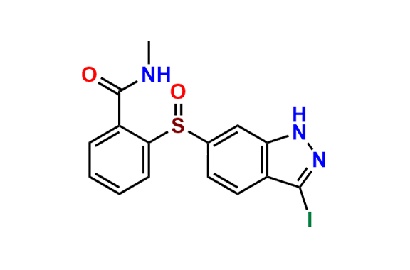 2-((3-Iodo-1H-indazol-6-yl)sulfinyl)-N-methylbenzamide