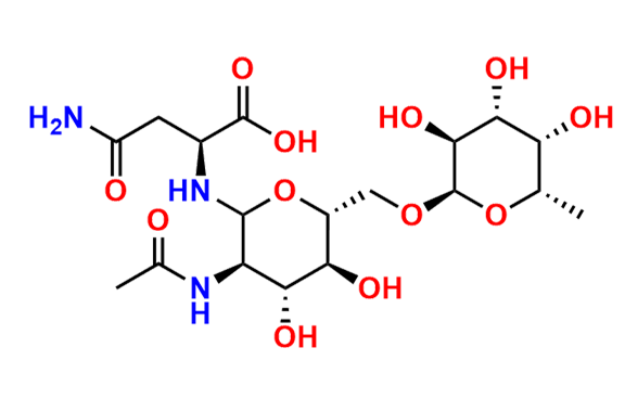 Fucosyl-N-Acetylglucosaminy-L-Asparagine