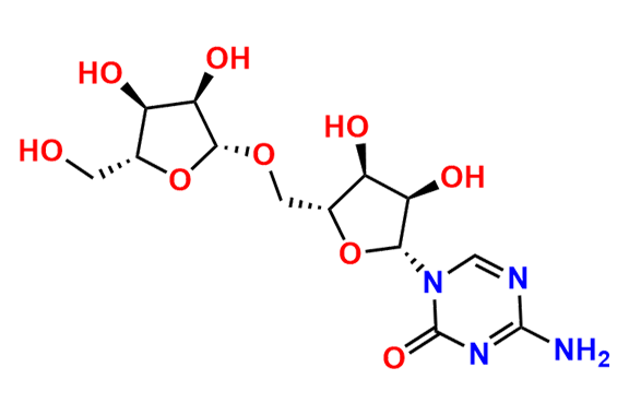 4-Amino-1-((2R,3R,4S,5R)-5-((((2R,3R,4S,5R)-3,4-dihydroxy-5-(hydroxymethyl)tetrahydrofuran-2-yl)oxy)methyl)-3,4-dihydroxytetrahydrofuran-2-yl)-1,3,5-triazin-2(1H)-one