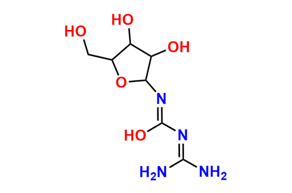 (Z)-N-(Diaminomethylene)-N`-(3,4-dihydroxy-5-(hydroxymethyl)tetrahydrofuran-2-yl)carbamimidic Acid