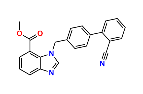 Methyl 1-((2-cyano-[1,1-biphenyl]-4-yl)methyl)-1H-benzo[d]imidazole-7-carboxylate