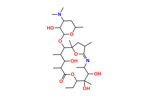 (Z)-12-((4-(Dimethylamino)-3-hydroxy-6-methyltetrahydro-2H-pyran-2-yl)oxy)-6-ethyl-4,5,10-trihydroxy-3,5,9,11,13,15-hexamethyl-7,16-dioxa-2-azabicyclo[11.2.1]hexadec-1-en-8-one