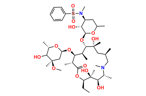 3’-N-Demethyl-3’-N- (phenylsulfonyl) azithromycin