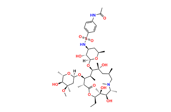 N-Didesmethyl-3\'-N-tosyl Azithromycin