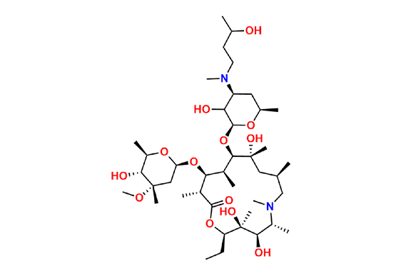 3`N-demethyl-3`-N-buthyl-2-ol-azithromycin