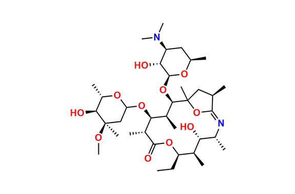 (3R,4S,5R,6R,9R,10S,11S,12R,15R,Z)-12-(((2S,3R,4S,6R)-4-(Dimethylamino)-3-hydroxy-6-methyltetrahydro-2H-pyran-2-yl)oxy)-6-ethyl-4-hydroxy-10-(((4R,5S,6S)-5-hydroxy-4-methoxy-4,6-dimethyltetrahydro-2H-pyran-2-yl)oxy)-3,5,9,11,13,15-hexamethyl-7,16-dioxa-2-azabicyclo[11.2.1]hexadec-1-en-8-one