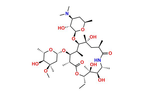 9a-aza-9a-homo erythromycin A
