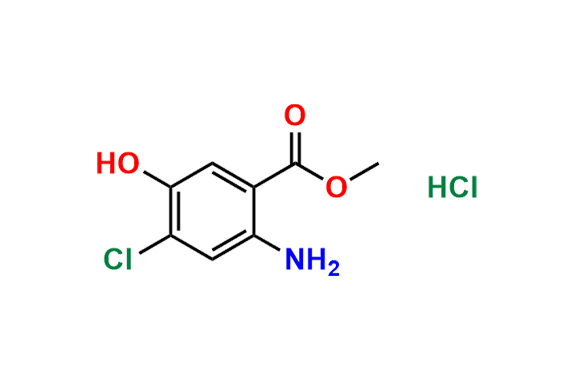 2-Amino-4-chloro-5-hydroxybenzoic Acid Methyl Ester Hydrochloride