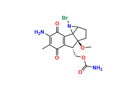 ((1aS,1bR,2S,7aS)-5-Amino-1-bromo-1b-methoxy-4-methyl-3,6-dioxo-1a,1b,2,3,6,6b,7,7a-octahydro-1H-benzo[4,5]pentaleno[1,2-b]azirin-2-yl)methyl Carbamate