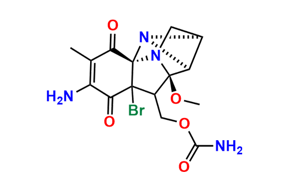 ((1S,2S,4R,9aR,10S)-7-Amino-8a-bromo-9a-methoxy-6-methyl-5,8-dioxo-1,2,3,5,8,8a,9,9a-octahydro-1,2,4a-(epinitrilo)pyrrolo[1,2-a]indol-9-yl)methyl Carbamate