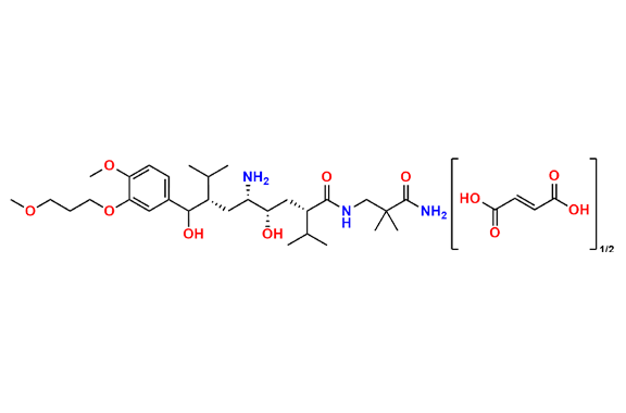 8-Hydroxy Aliskiren Hemifumarate