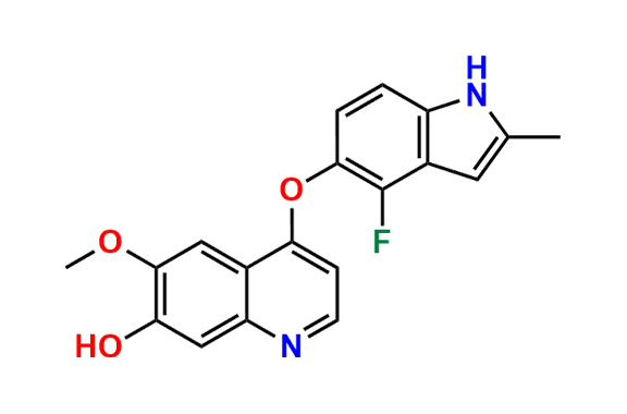 4-((4-Fluoro-2-methyl-1H-indol-5-yl)oxy)-6-methoxyquinolin-7-ol