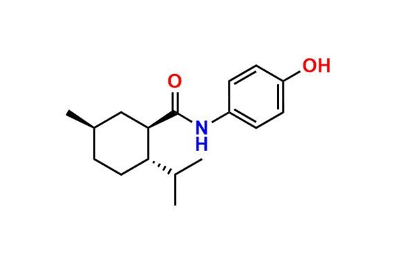 (1R,2S,5R)-N-(4-hydroxyphenyl)-2-isopropyl-5-methylcyclohexane-1-carboxamide