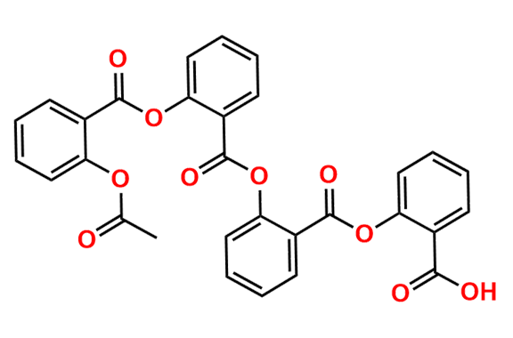 2-[[2-(Acetyloxy)benzoyl]oxy]benzoic Acid 2-[(2-Carboxyphenoxy)carbonyl]phenyl Ester