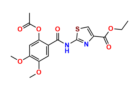 Ethyl 2-(2-hydroxy-4,5-dimethoxybenzamido)thiazole-4-carboxylate acetate