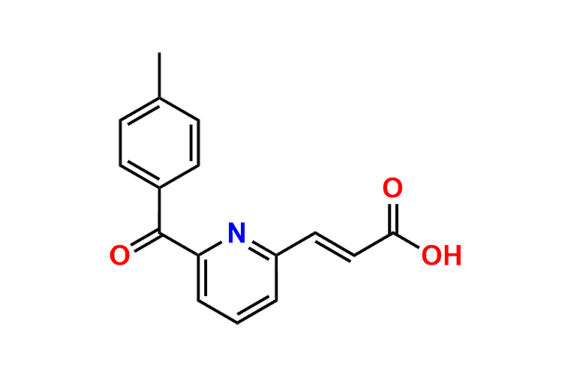 (E)-3-(6-(4-Methylbenzoyl)pyridin-2-yl)acrylic Acid