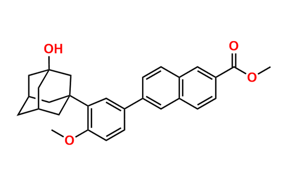 2-Hydroxy Adapalene Methyl Ester