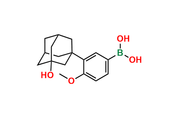 (3-(3-Hydroxyadamantan-1-yl)-4-methoxyphenyl)boronic Acid