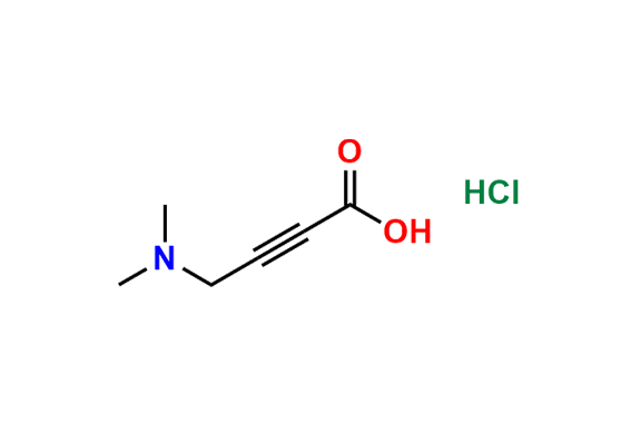 4-Dimethylaminobut-2-ynoic Acid Hydrochloride