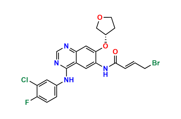 (S,E)-4-Bromo-N-(4-((3-chloro-4-fluorophenyl)amino)-7-((tetrahydrofuran-3-yl)oxy)quinazolin-6-yl)but-2-enamide