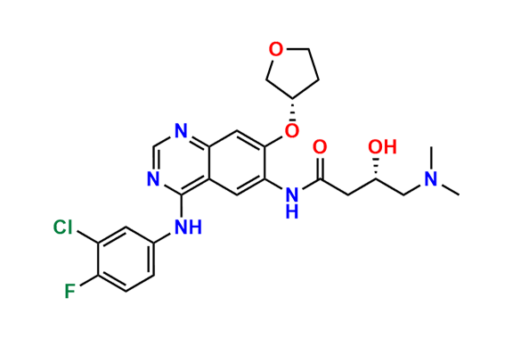 (S)-N-(4-((3-Chloro-4-fluorophenyl)amino)-7-(((S)-tetrahydrofuran-3-yl)oxy)quinazolin-6-yl)-4-(dimethylamino)-3-hydroxybutanamide