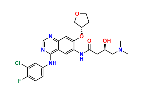 (R)-N-(4-((3-Chloro-4-fluorophenyl)amino)-7-(((S)-tetrahydrofuran-3-yl)oxy)quinazolin-6-yl)-4-(dimethylamino)-3-hydroxybutanamide