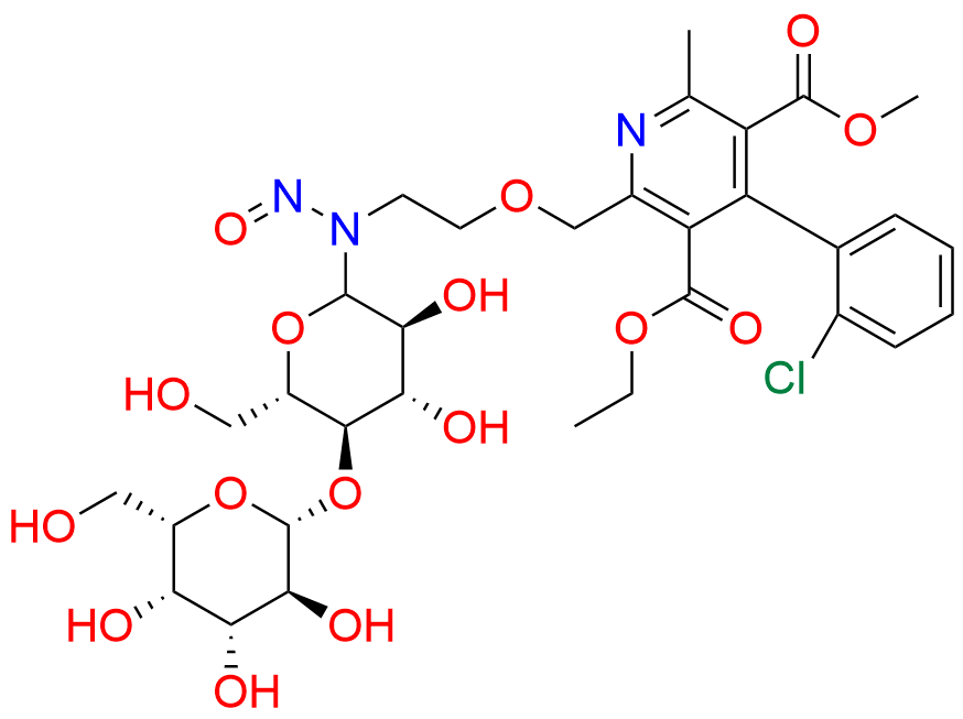 N-Nitroso Amlodipine N-Lactoside