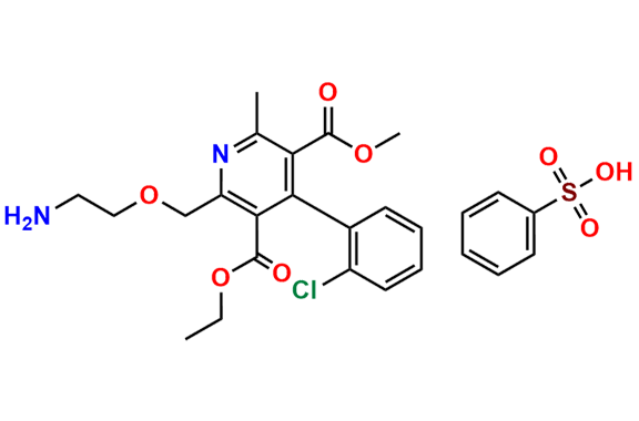 Amlodipine EP Impurity D (Besylate salt)