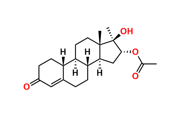 (8R,9S,10R,13S,14S,16R,17R)-17-Hydroxy-13,17-dimethyl-3-oxo-2,3,6,7,8,9,10,11,12,13,14,15,16,17-tetradecahydro-1H-cyclopenta[a]phenanthren-16-yl Acetate