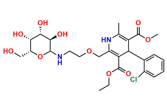 Amlodipine Galactose Adduct