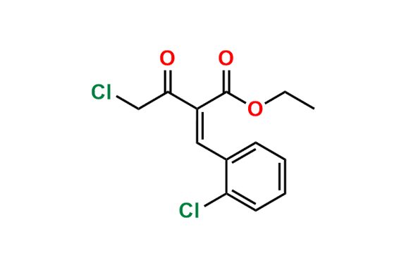 Ethyl (Z)-4-chloro-2-(2-chlorobenzylidene)-3-oxobutanoate