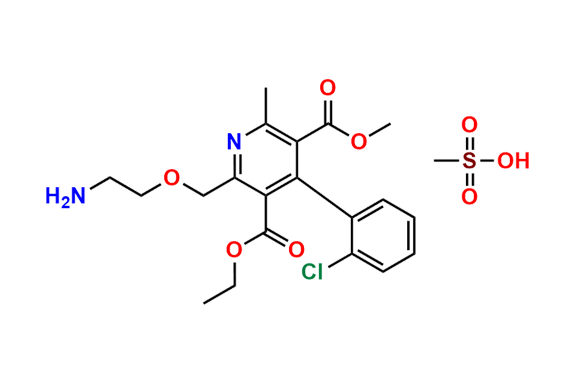 Amlodipine EP Impurity D (Mesylate Salt)